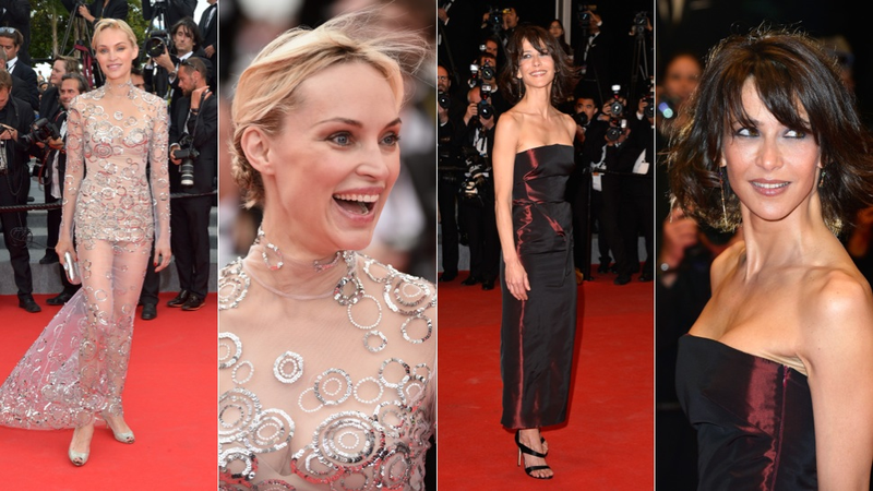 Illustration for article titled More Cannes Fashion: Gorgeous Gowns and Hideous Hooded Dresses
